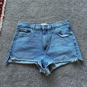 Abercrombie Mom Shorts High Rise